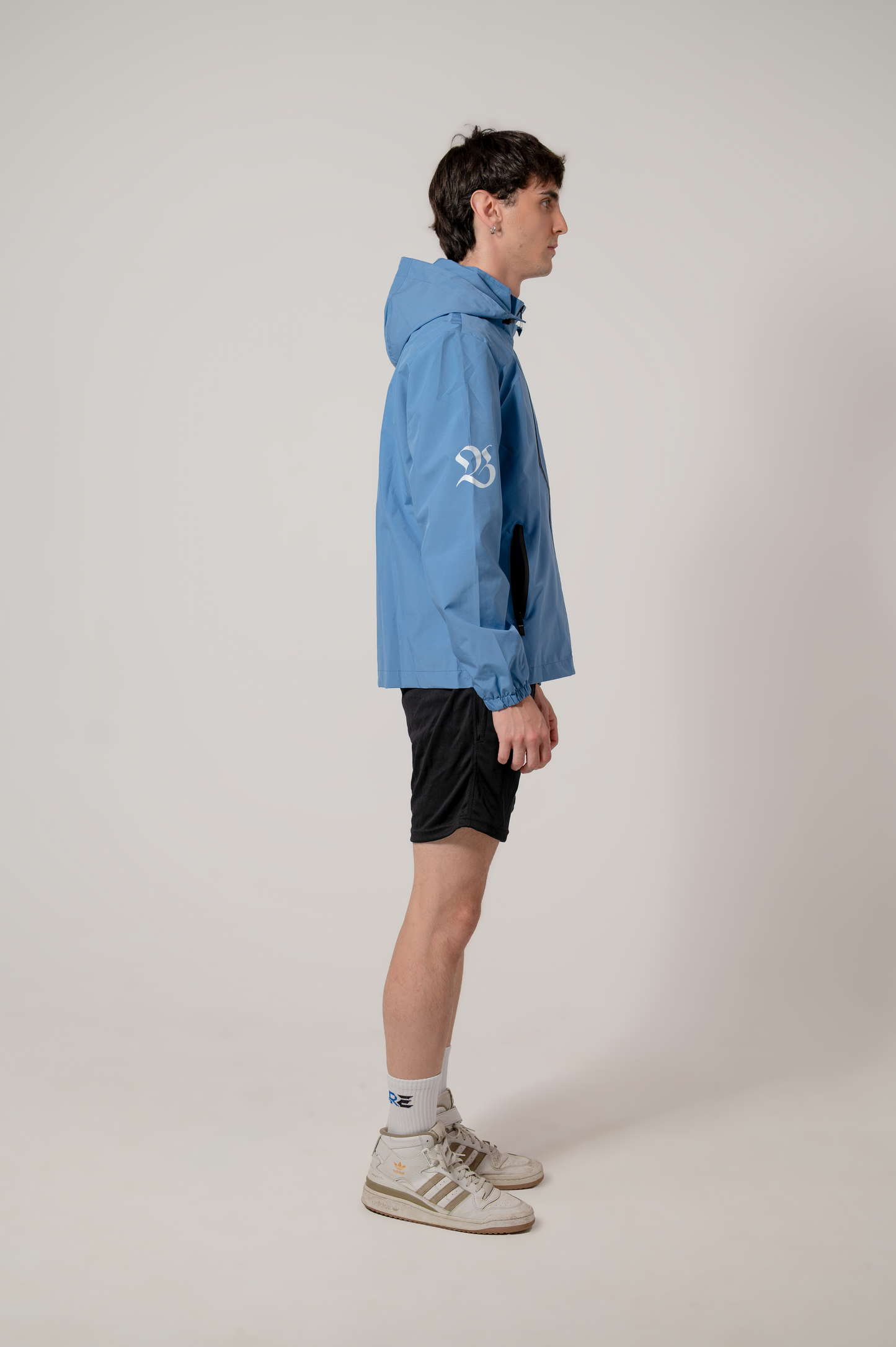 Wasserdichte Windjacke Blau