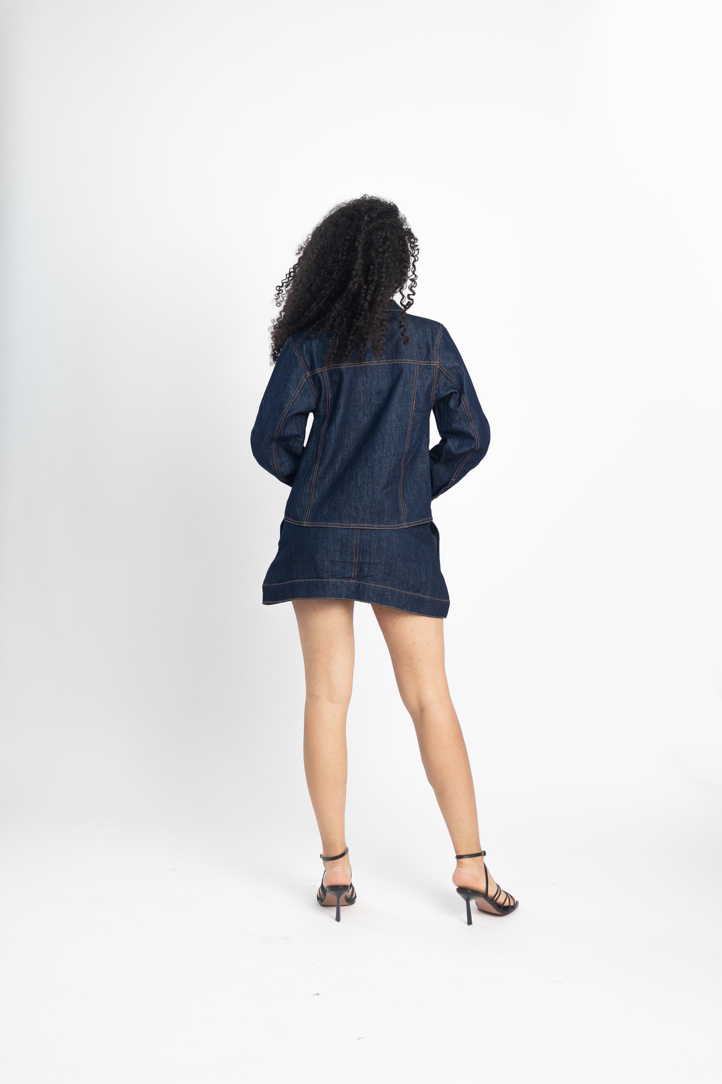 Denim Luxe Co-Ord Female Set