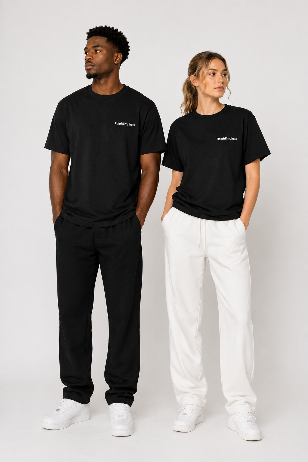 RE- UNISEX GARMENT-DYED ROUND NECK T-SHIRT