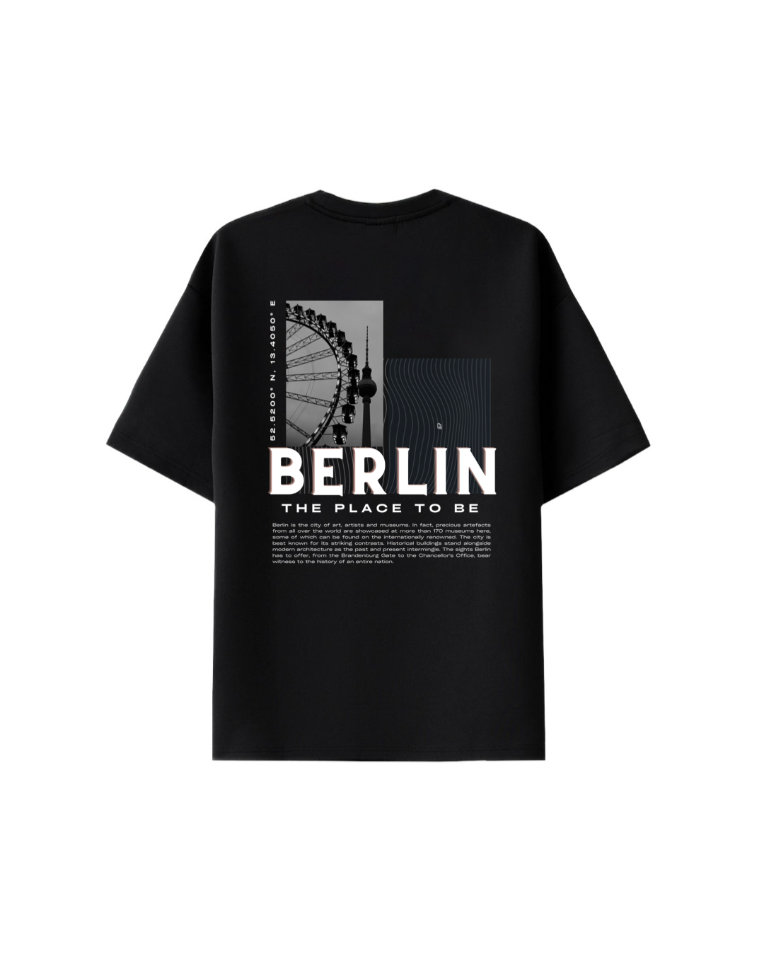 Basic T-Shirt - Berlin der Ort zum Sein 