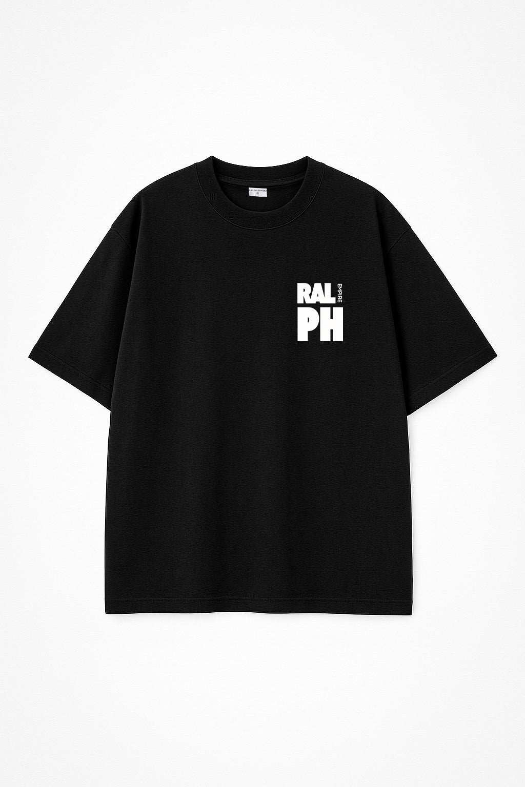 RE Premium T-Shirt - Schwarz Übergröße