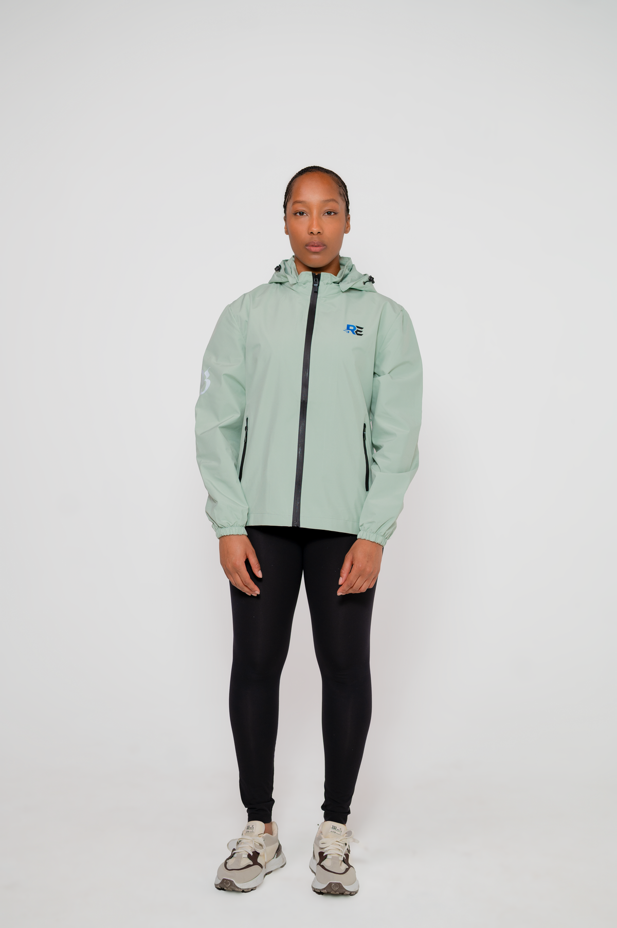 Waterproof windbreaker Jacket Mint Green – RALPH EMPIRE