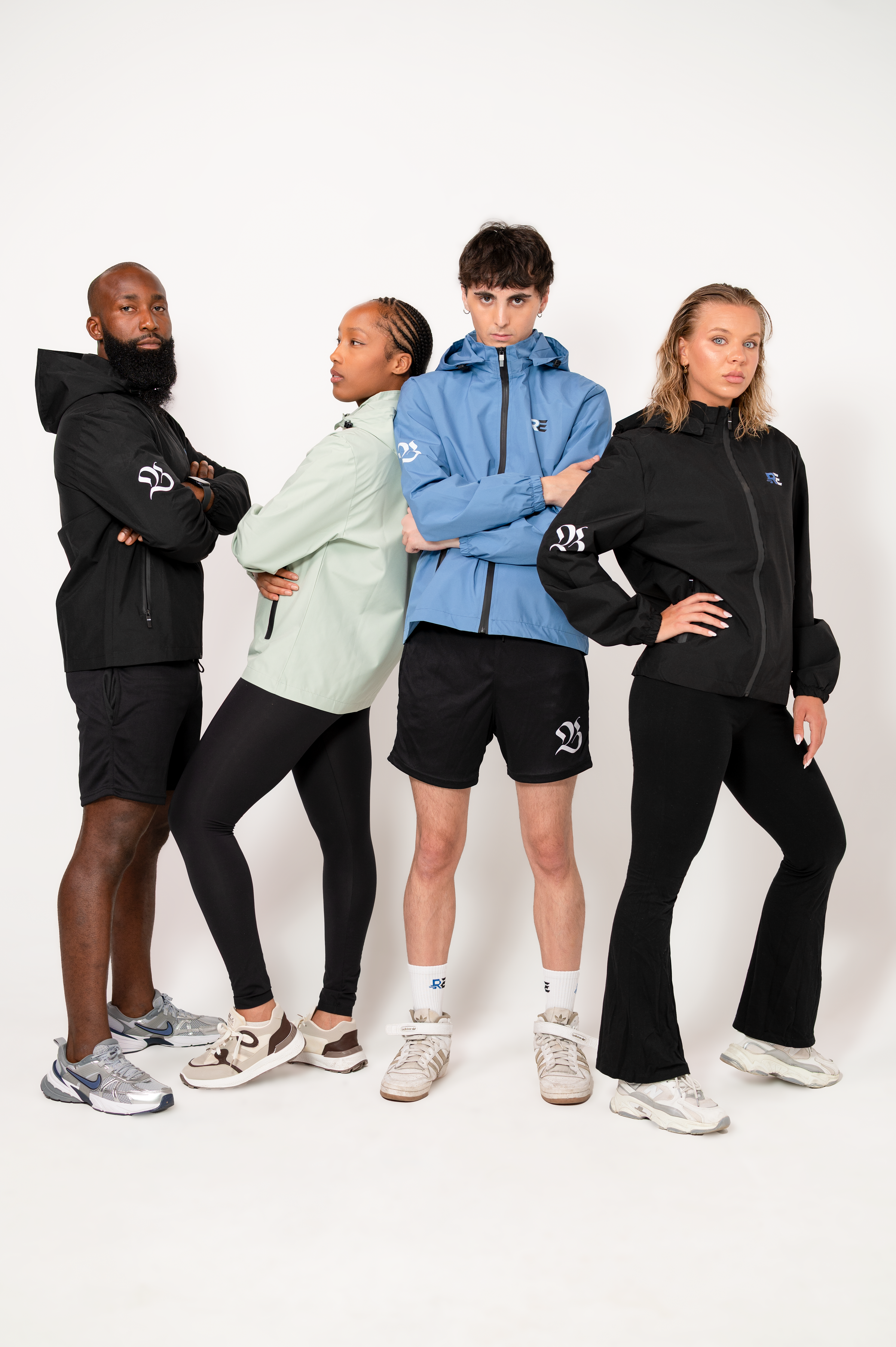 Waterproof windbreaker Jacket Blue