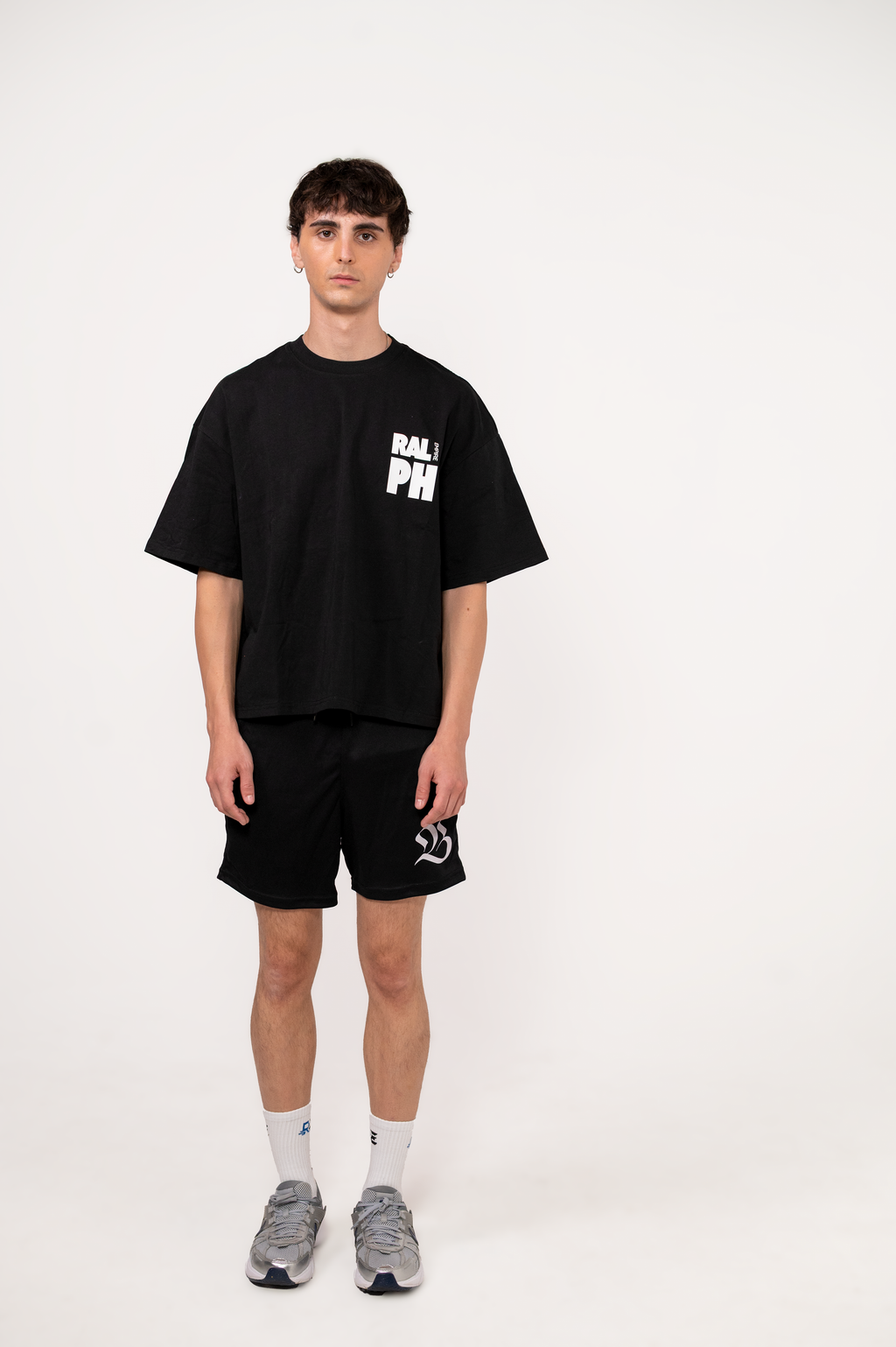 RE Premium T-Shirt - Schwarz Übergröße