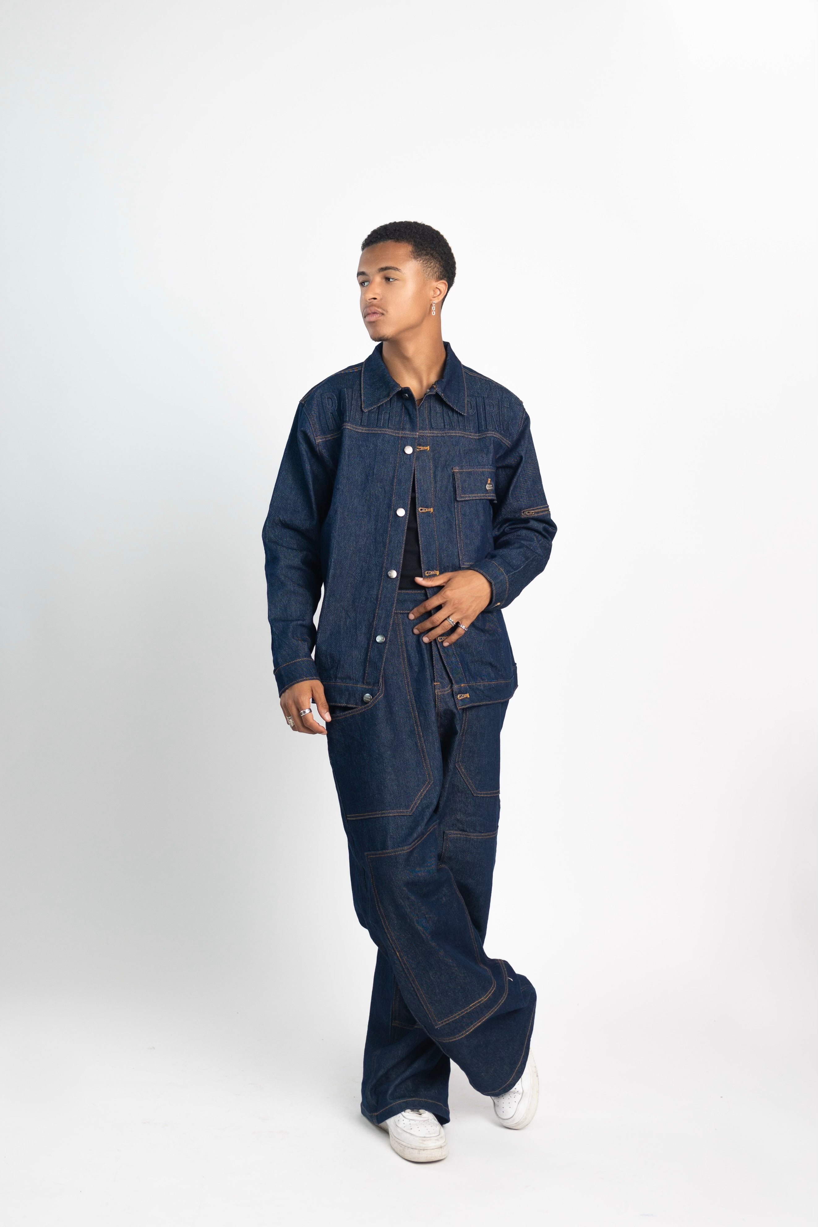 Azure Edge - Denim Jacket and Pant Blue. – RALPH EMPIRE
