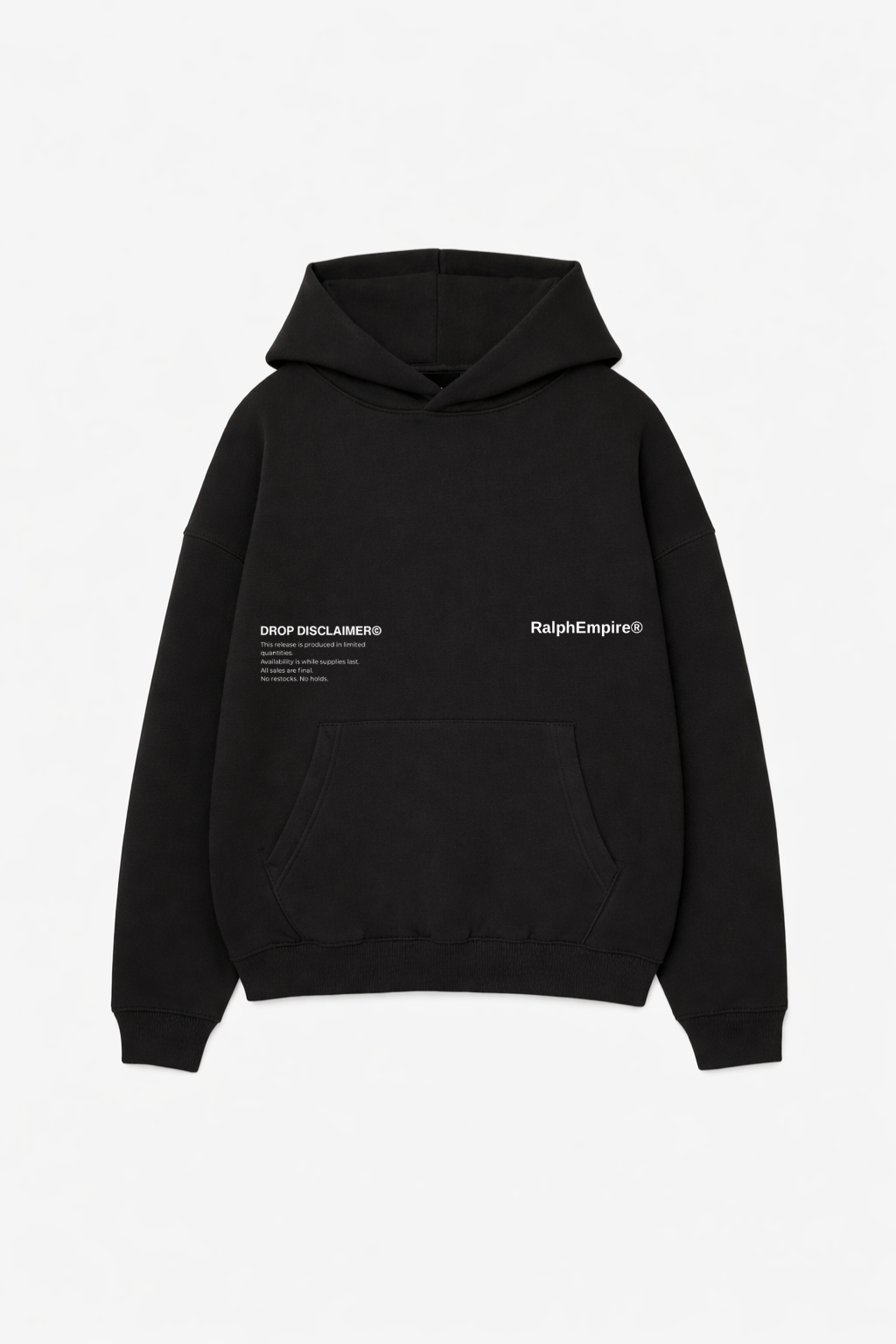 Ralph Empire® Core Unisex  Boxy Hoodie -  Drop Disclaimer