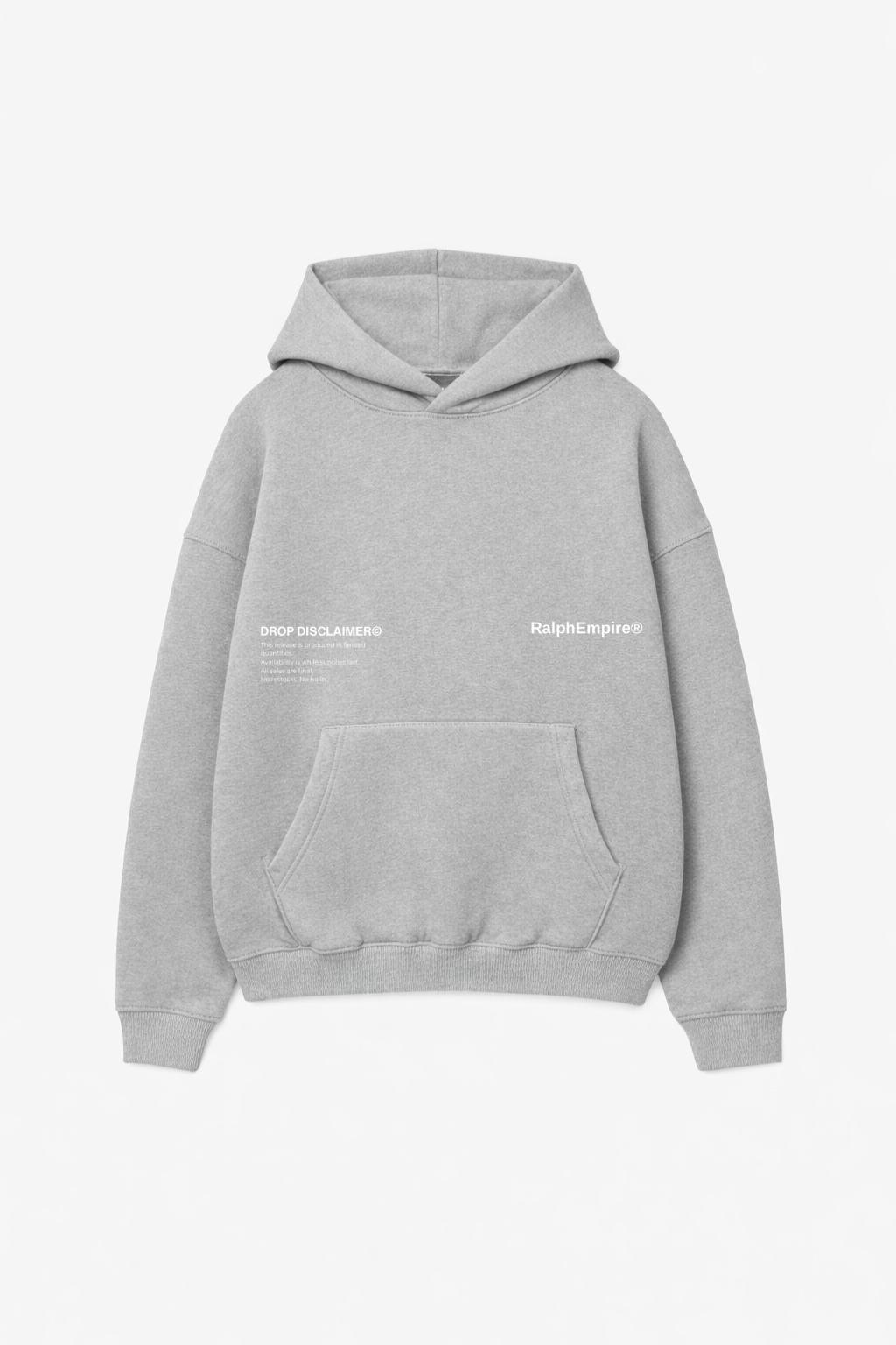 Ralph Empire® Core Unisex  Boxy Hoodie -  Drop Disclaimer