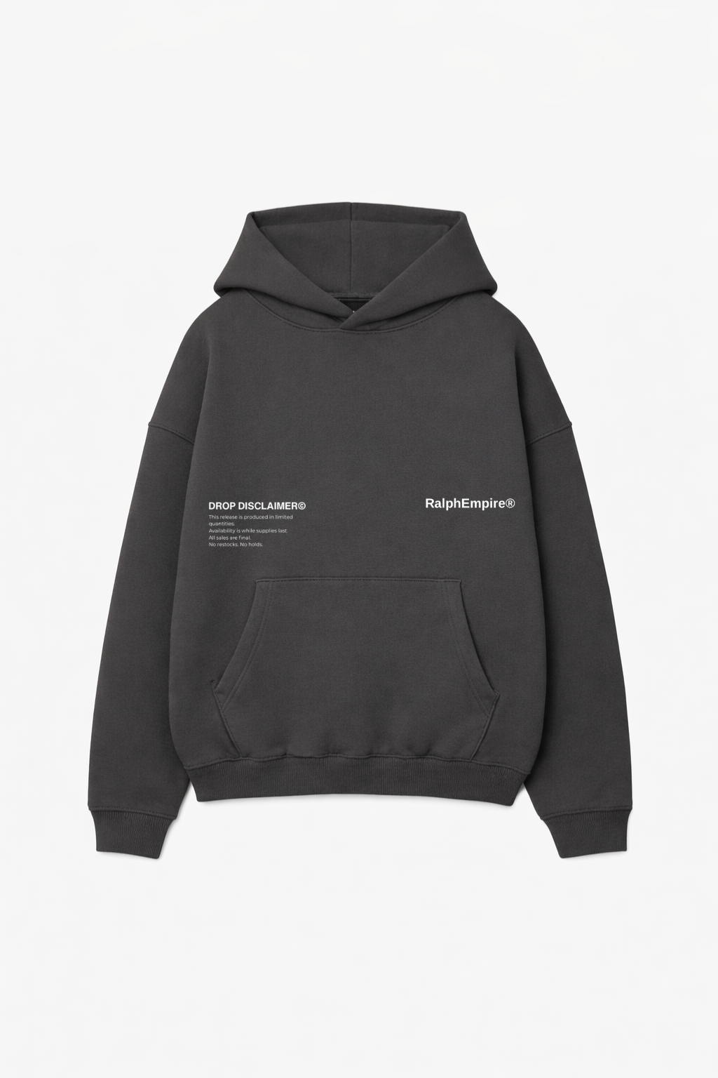 Ralph Empire® Core Unisex  Boxy Hoodie -  Drop Disclaimer