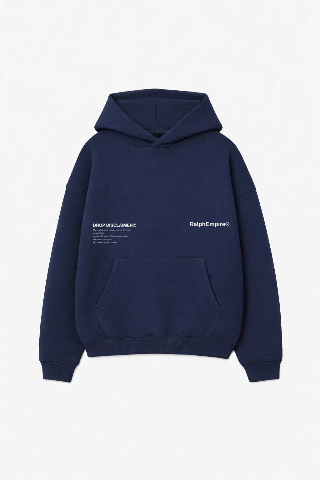 Ralph Empire® Core Unisex  Boxy Hoodie -  Drop Disclaimer