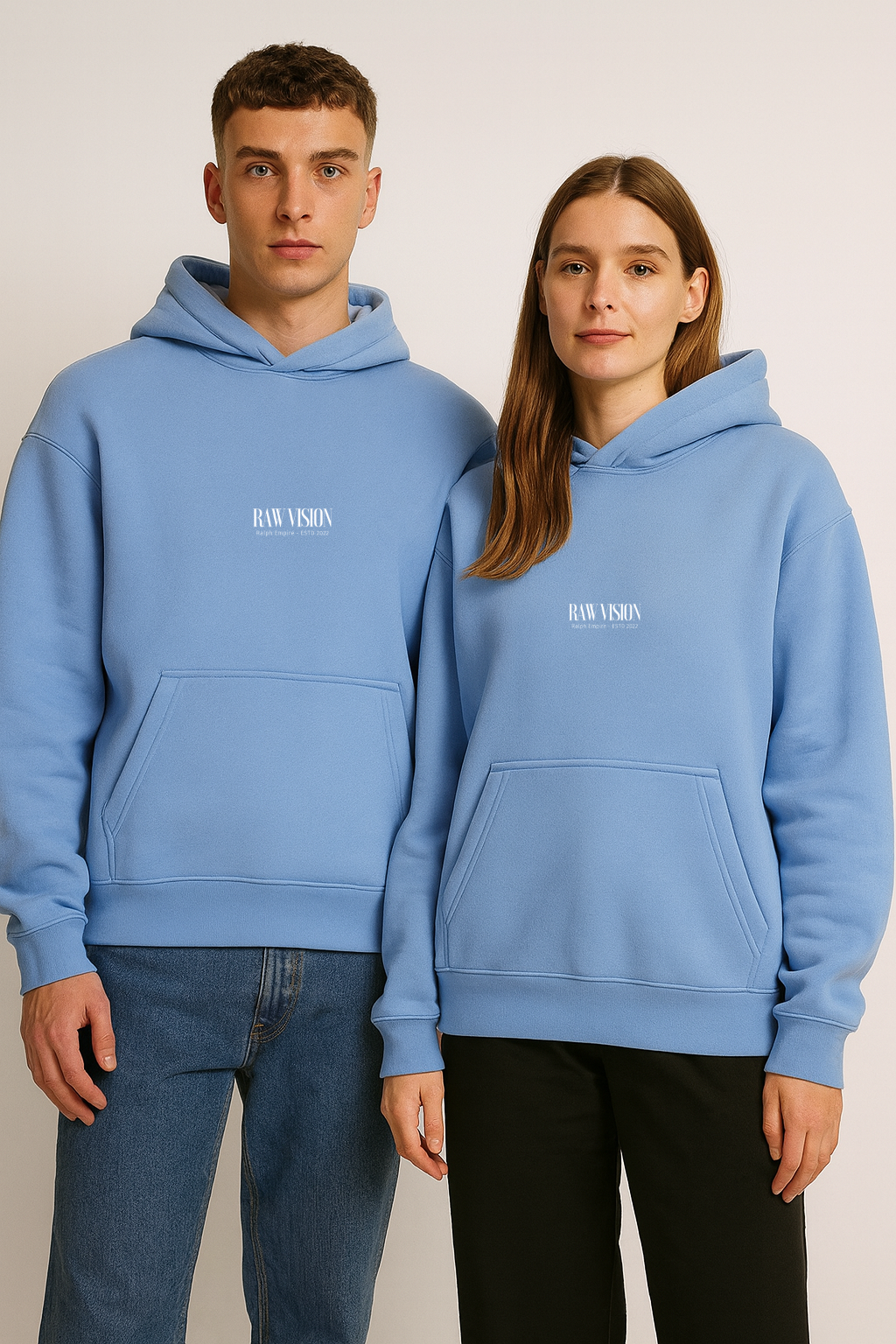 RAW VISION™ Premium Hoodie - Unisex Hiphop Hoodie