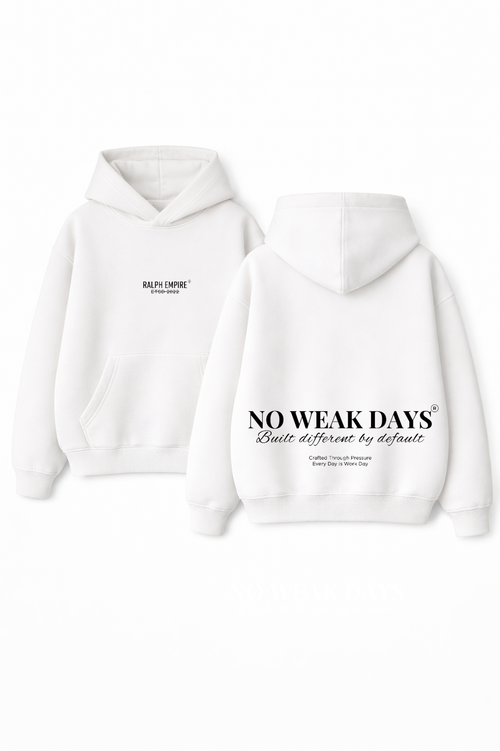 RE Timeless Hoodie - No weak days