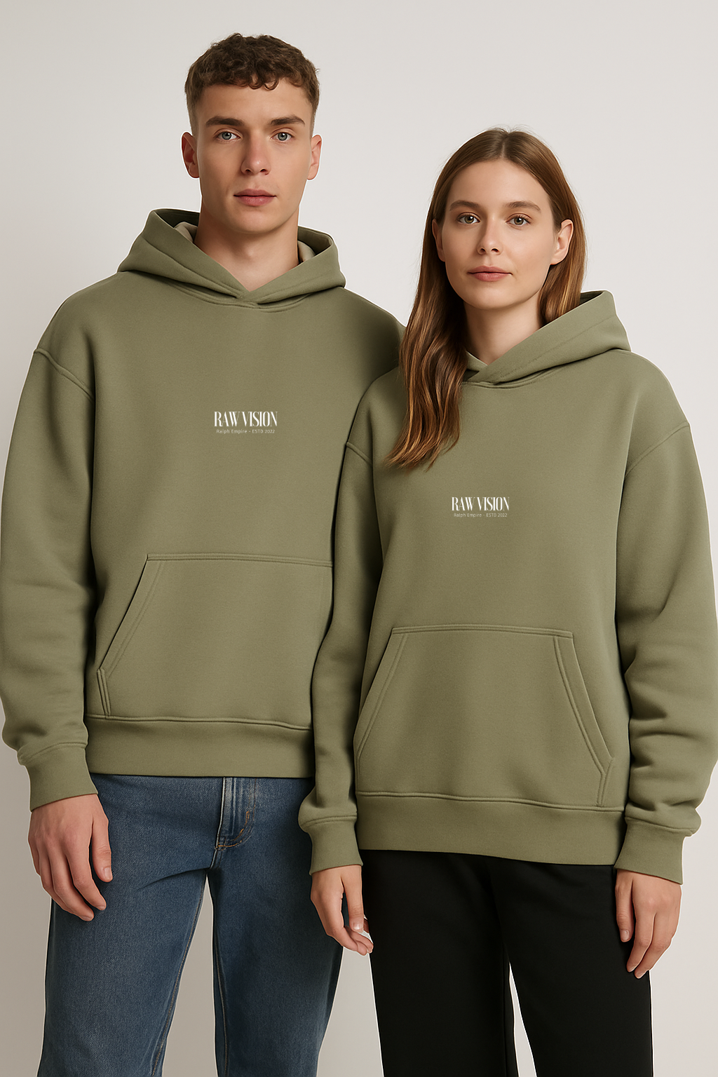 RAW VISION™ Premium Hoodie - Unisex Hiphop Hoodie